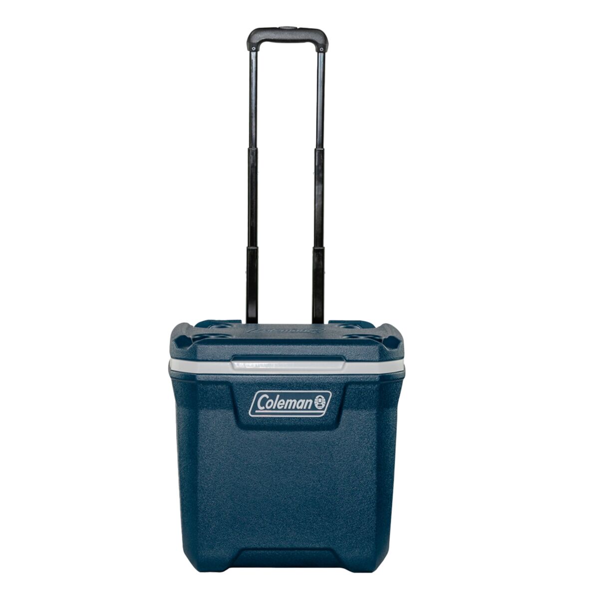 Coleman Xtreme Wheeled HDPE Ice Chest with Telescopic Handle Dark Blue